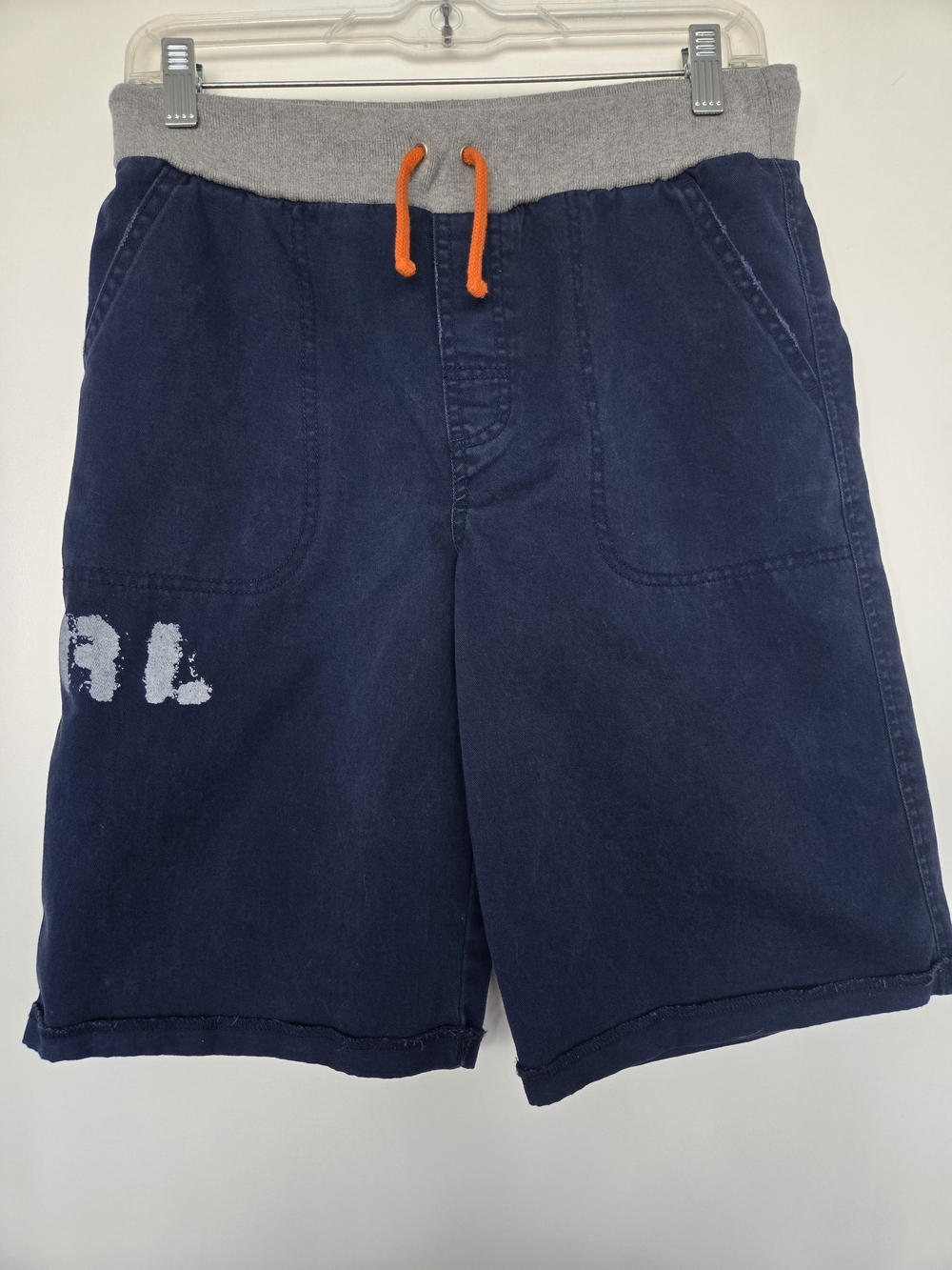 Polo Ralph Lauren Boys L 14-16 Blue Drawstring Uniform Outfitters Shorts